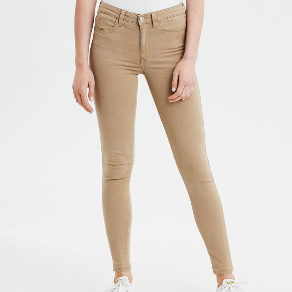 American Eagle Khaki Jeggings